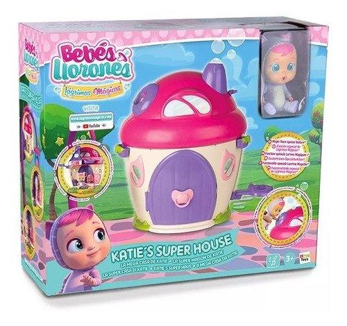 Cry Babies Magic Tears Katie Super House Playset 