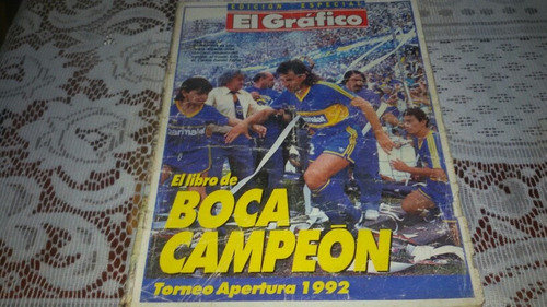 El Gráfico El Libro De Boca Campeon Apertura 