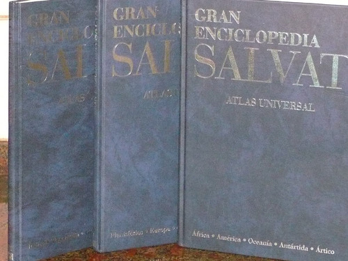 Gran Enciclopedia Salvat Atlas Universal Precio X Cada Uno