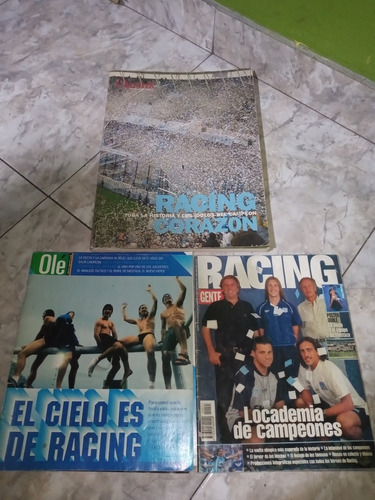 Libro Más Revista Racing Campeón 