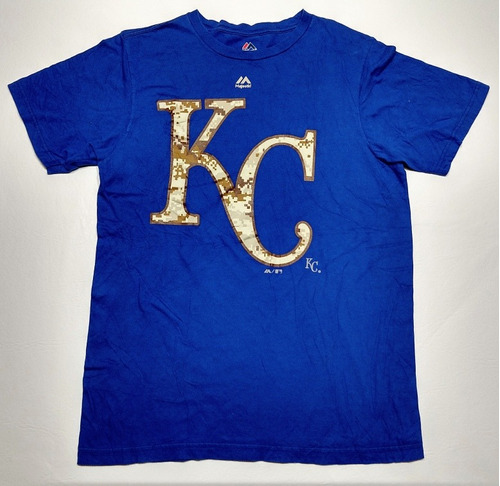 Remera Kansas City Royals Mlb Baseball Talle M Triple Peak