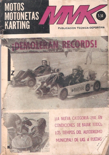 Revista Mmk 54 Motos Motonetas Karting