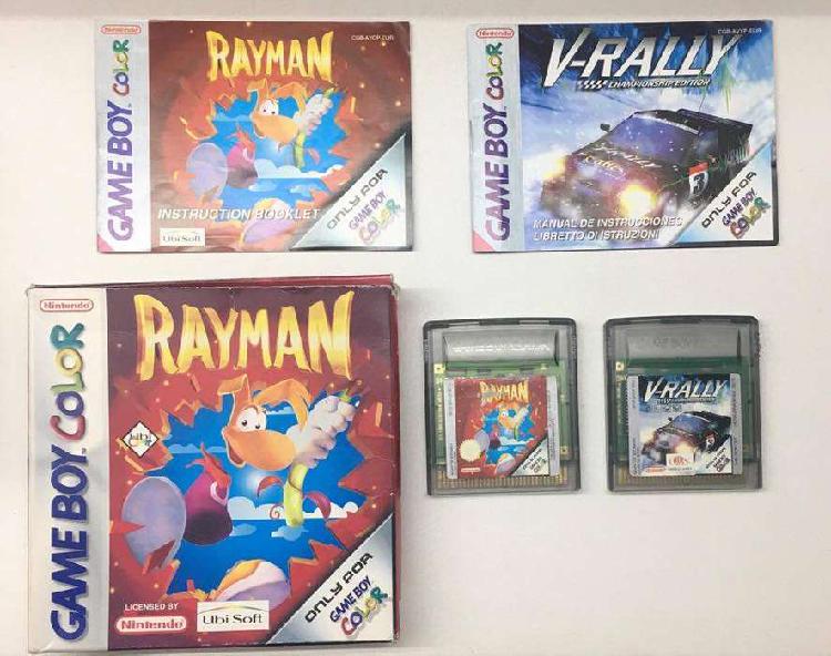2 Juegos Para Gameboy Color/ Rayman Y V-rally