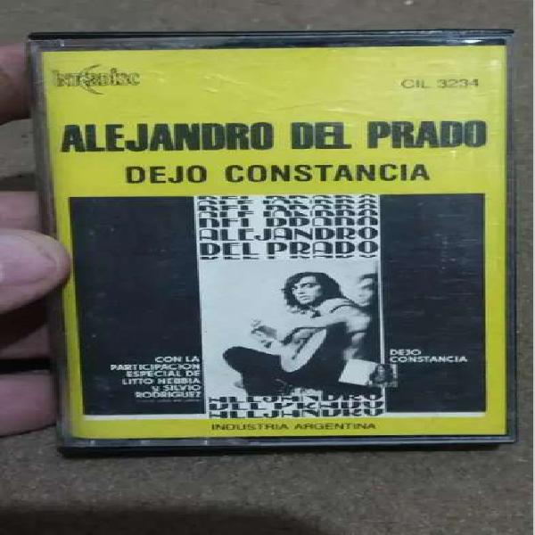 Alejandro del Prado - Dejo constancia