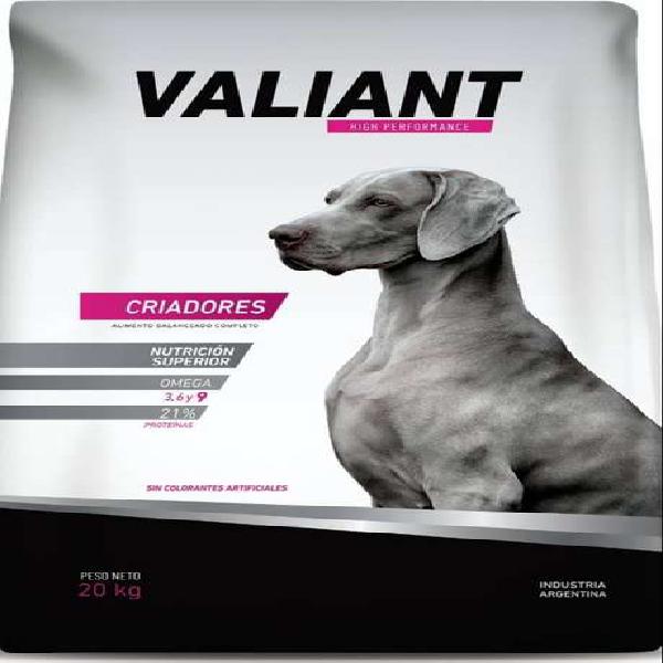 Alimento Perro Adulto VALIANT Criadores – x 20 kg