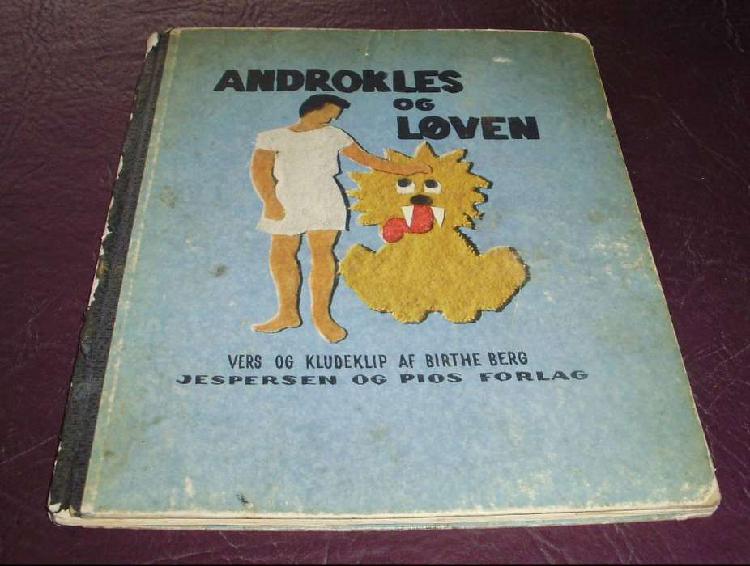 Antiguo Libro Androkles Og Løven de Birthe Berg