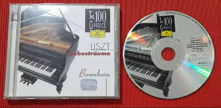 CD – FRANZ LISZT - DANIEL BARENBOIM (The 100 Classics)