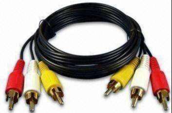 Cable 3 Rca A 3 Rca Audio Y Video AV X 1.50 Mts Excelente