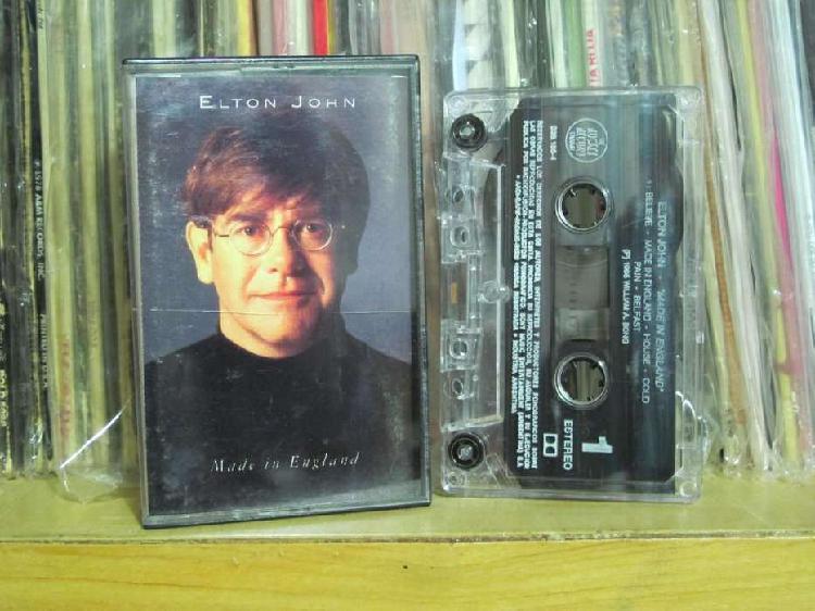 Elton John - Made In England - Cassette ARG