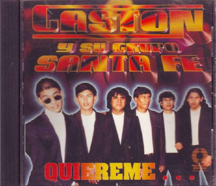 Gastón y su grupo Santa Fé - quiéreme cd cumbia