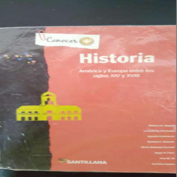 Historia America Europa Siglos Xiv Xviii Santillan Conocer