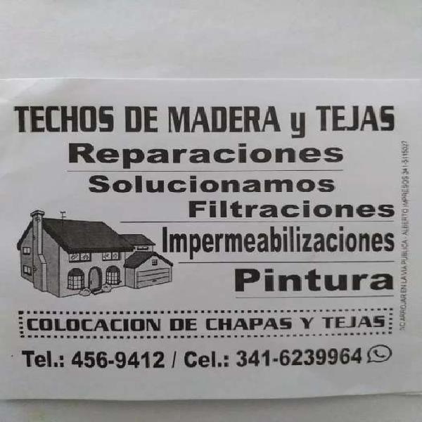 IMPERMEABILIZACIONES DE TODO TIPO DE TECHOS.SOLUCION