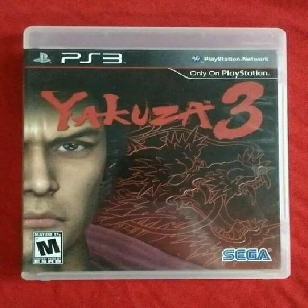 JUEGOS PS3 YAKUZA 3 FÍSICO ORIGINAL