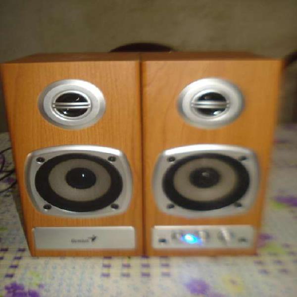 Juego De Parlantes Potenciados Genius Sp Hf360x Impecables