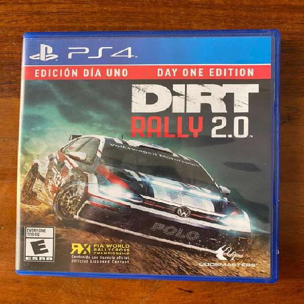Juego fisico Dirt Rally 2.0 Edition One ps4