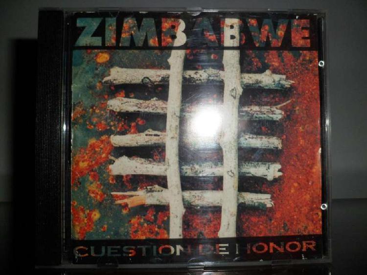 La Zimbabwe cuestión de honor cd original