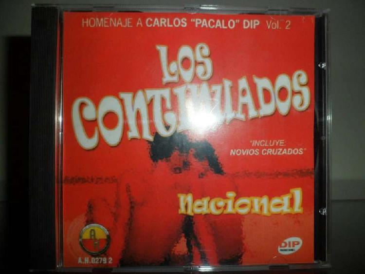 Los Continuados homenaje a Carlos Pacalo Dip cd cumbia