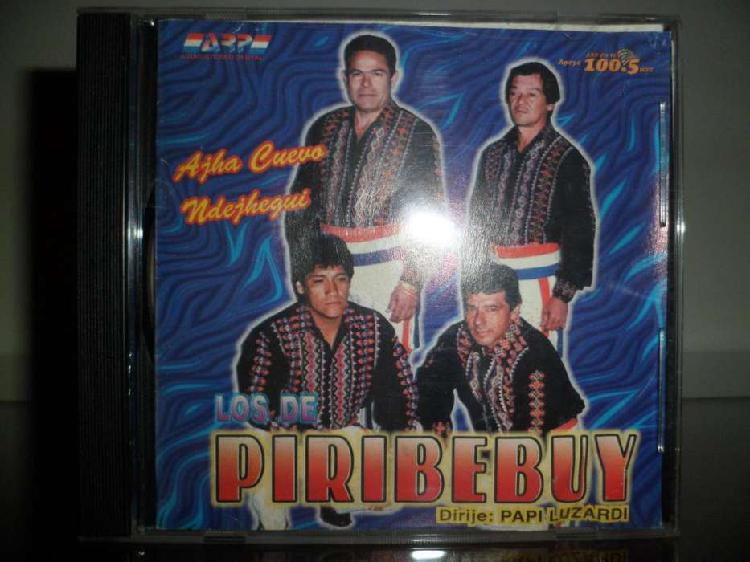 Los de Piribebuy ajha cuevo ndejhegui cd polca paraguaya