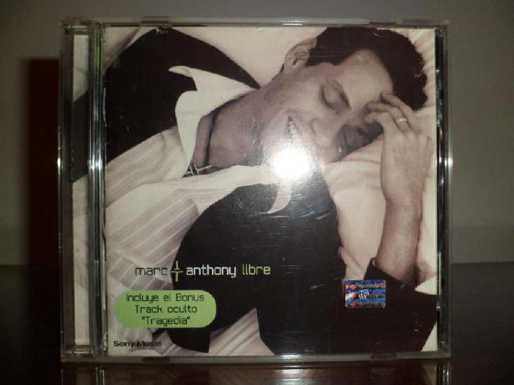 Marc Anthony libre disco compacto original