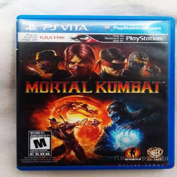 Mortal Kombat para ps vita juego FISICO
