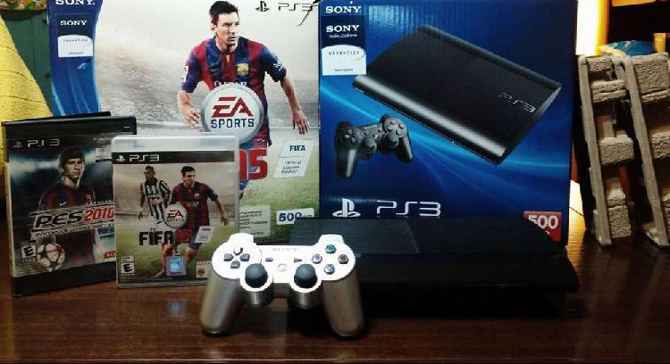 PS3 500GB Impecable Completa