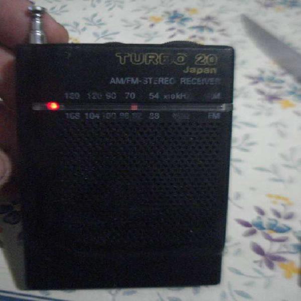 Radio Turbo 20 Japan Poket De Principios Del 2000 Chatita