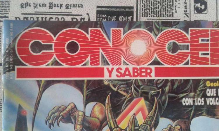 Revista Conocer Y Saber N 36 Año 1991 Triangulo Del Dragon