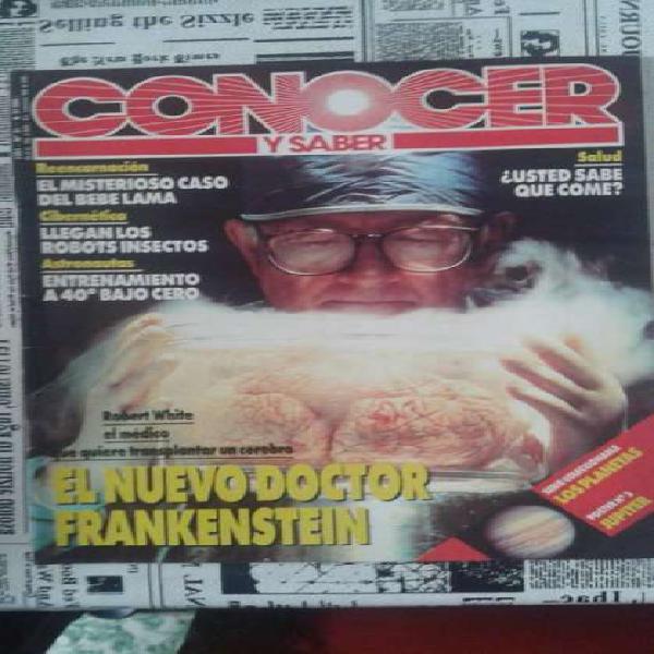 Revista Conocer Y Saber Numero 31 Año 1991