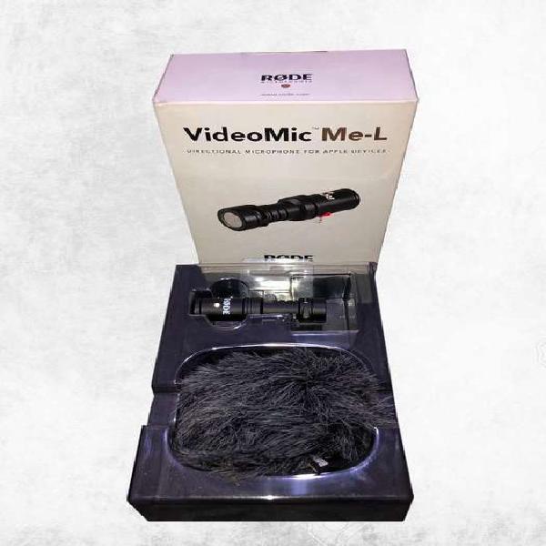Rode Videomic Me-l Microfono Para iPhone Conector Lightning