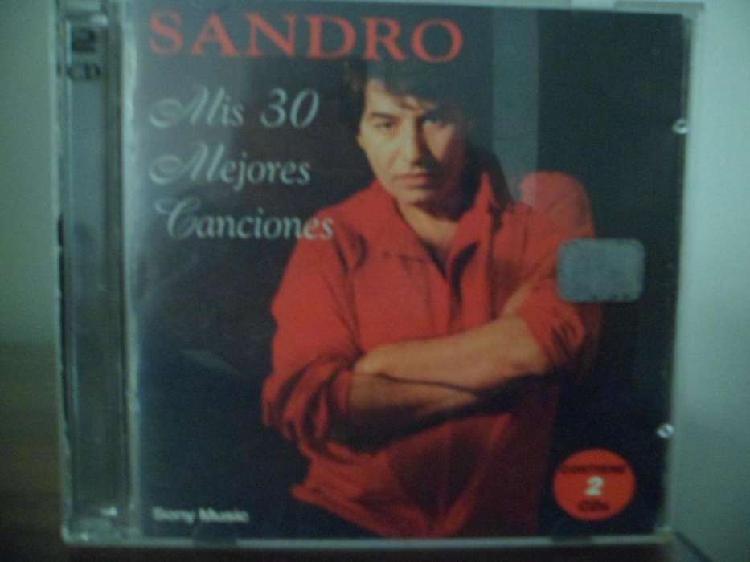 Sandro mis 30 mejores canciones cd doble