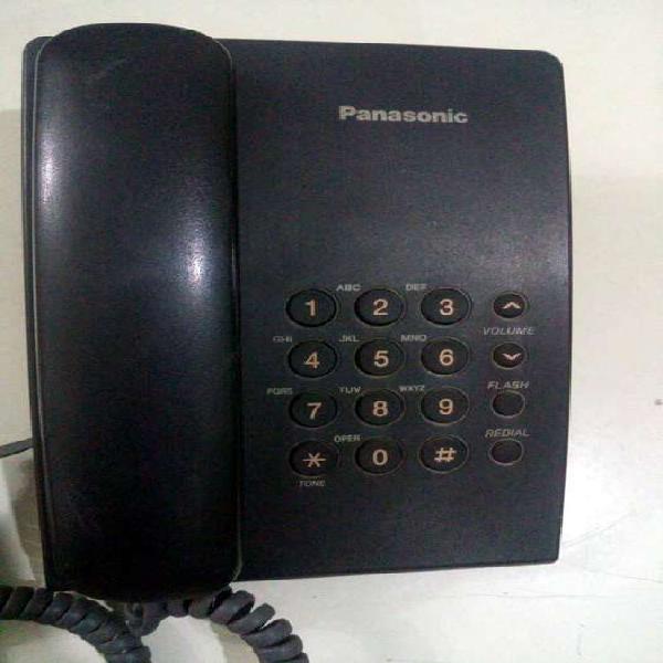Teléfono fijo Panasonic usado funcionando