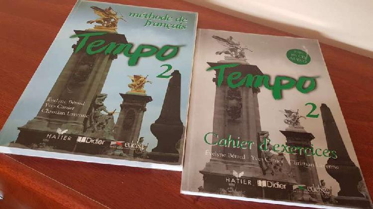 Tempo 2 Méthode de français y Tempo 2 Cahier d' exercices