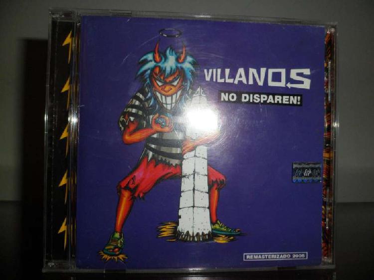 Villanos no disparen cd
