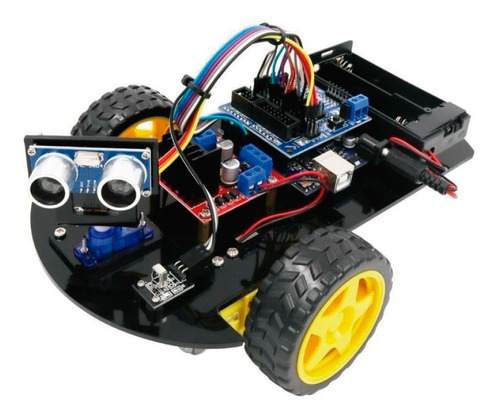 Robot Autónomo Motorizado Arduino + Incluye Electrónica +