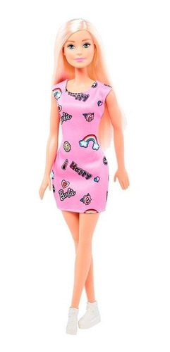 Muñeca Barbie Básica 28 Cm T Rubia Envio Full