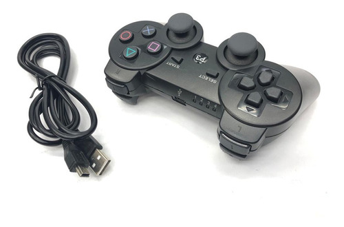 Joystick Ps3 Dualshock Usb En Blister Negro Promocion