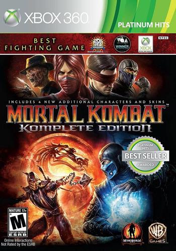 Mortal Kombat Komplete Edition Xbox 360 Ntsc Juego Original