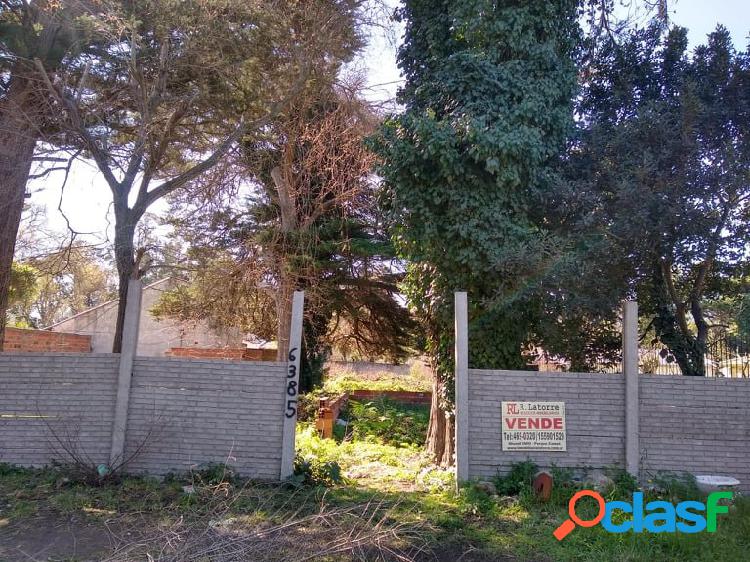 LATORRE PROP. VENDE LOTE DE 473 M2 SOBRE AV. BELTRAN - LAS