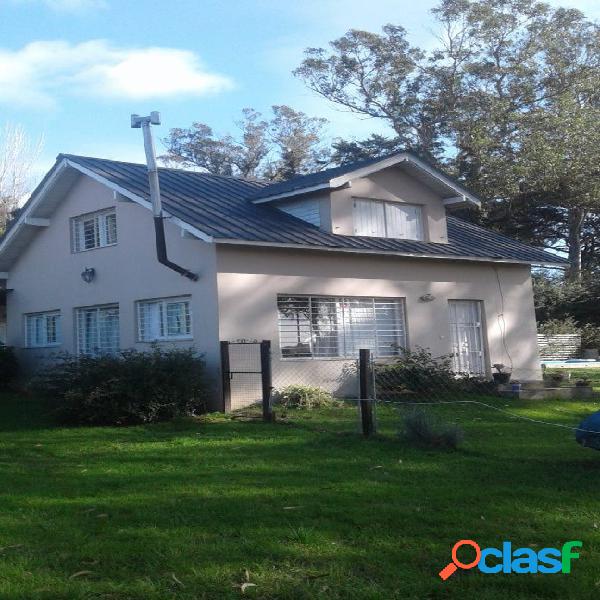 chalet sierra de los padres, vista al campo, parque pileta,