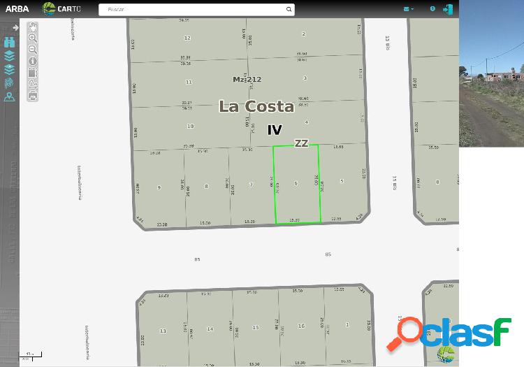 B° COTO A 45M DE COLECTORA MANZANA 212 LOTE 6