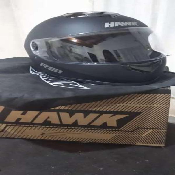 Casco Hawk RS1 Talle M negro mate