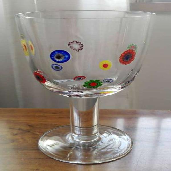Copas de vidrio + hielera + jarra