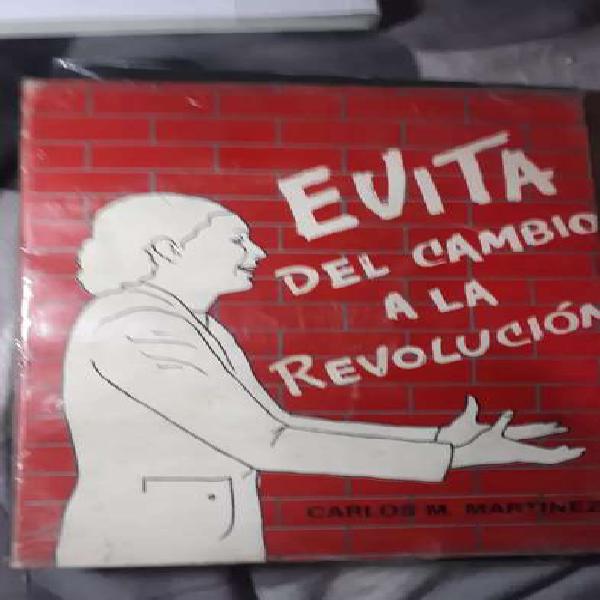 EVITA DEL CAMBIO A LA REVOLUCION (usado )