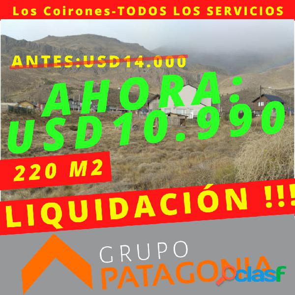 Grupo Patagonia VENDE Lote con TODOS LOS SERVICIOS en Loteo