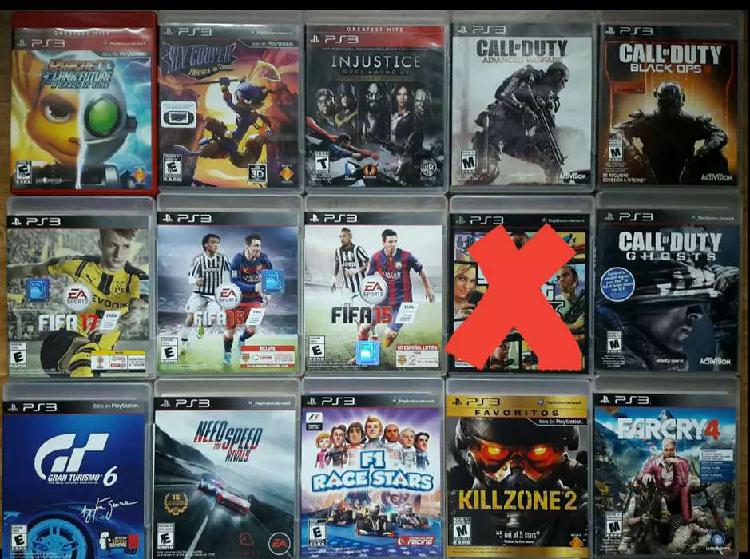 Juegos Fisicos PS3 c/u $1300 IMPECABLES