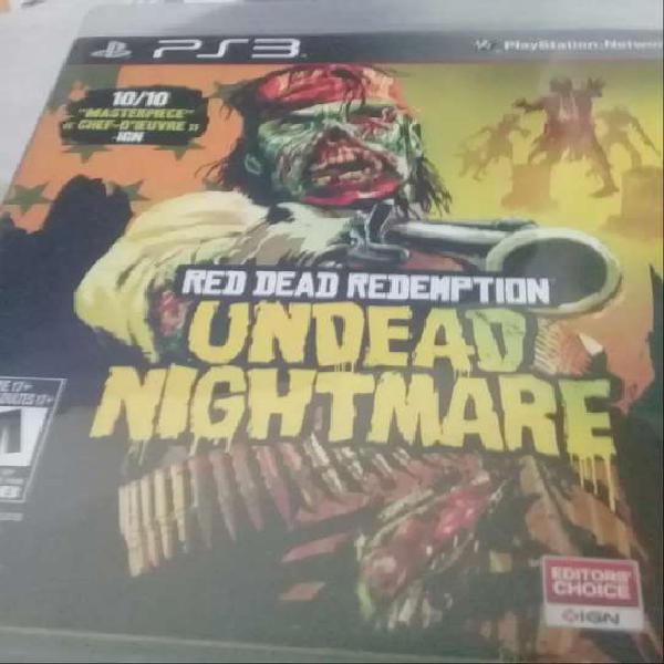 Red dead redemption undead night mare para ps3