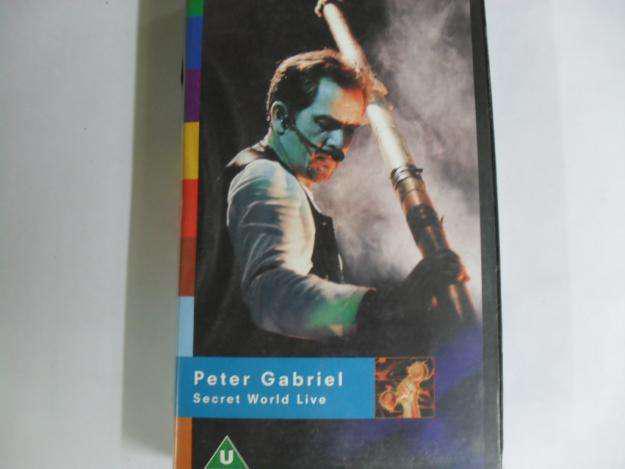 VHS de Peter Gabriel