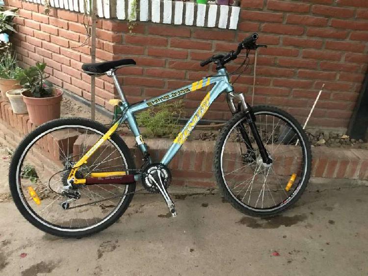 Vendo Bicicleta rodado 26 con frenos a disco