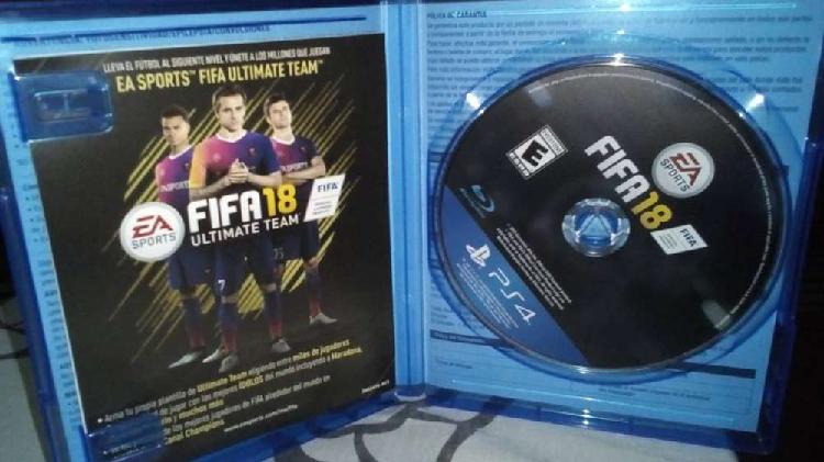 Vendo FIFA 2018 / PS4 / en español