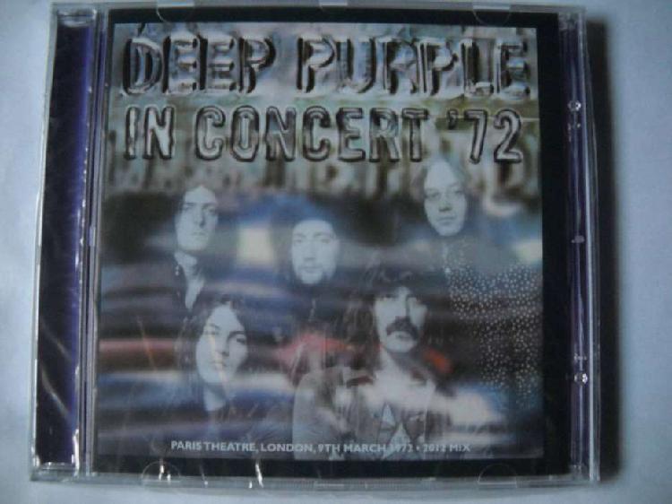 deep purple in concert '72 cd sellado